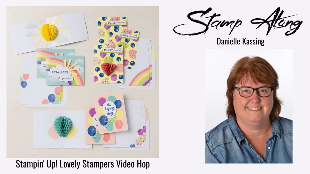 Stampin' Up! Lovely Stampers Video Hop - Hooray for Honeycomb