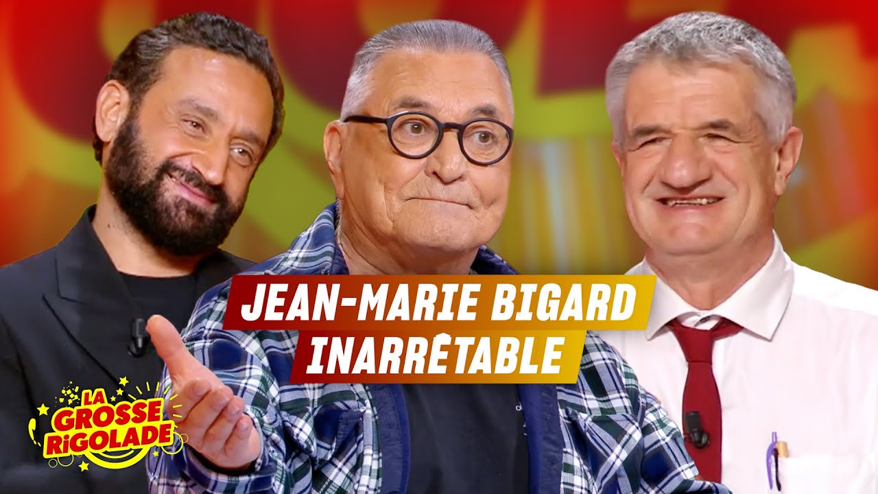 Jean-Marie Bigard déclenche un fou rire en plateau | La Grosse Rigolade