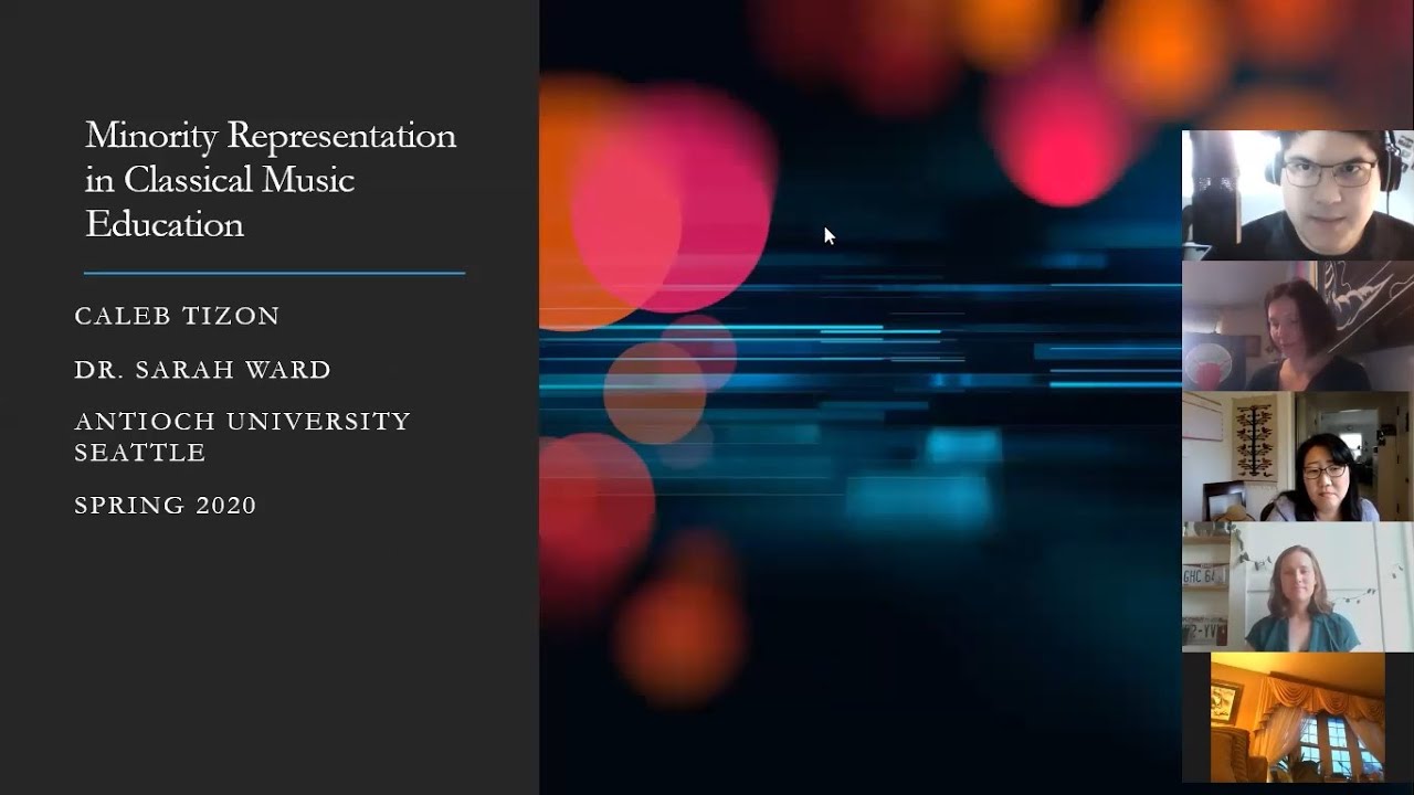 Caleb Tizon - Minority Representation in Classical Music Education (Thesis Presentation)
