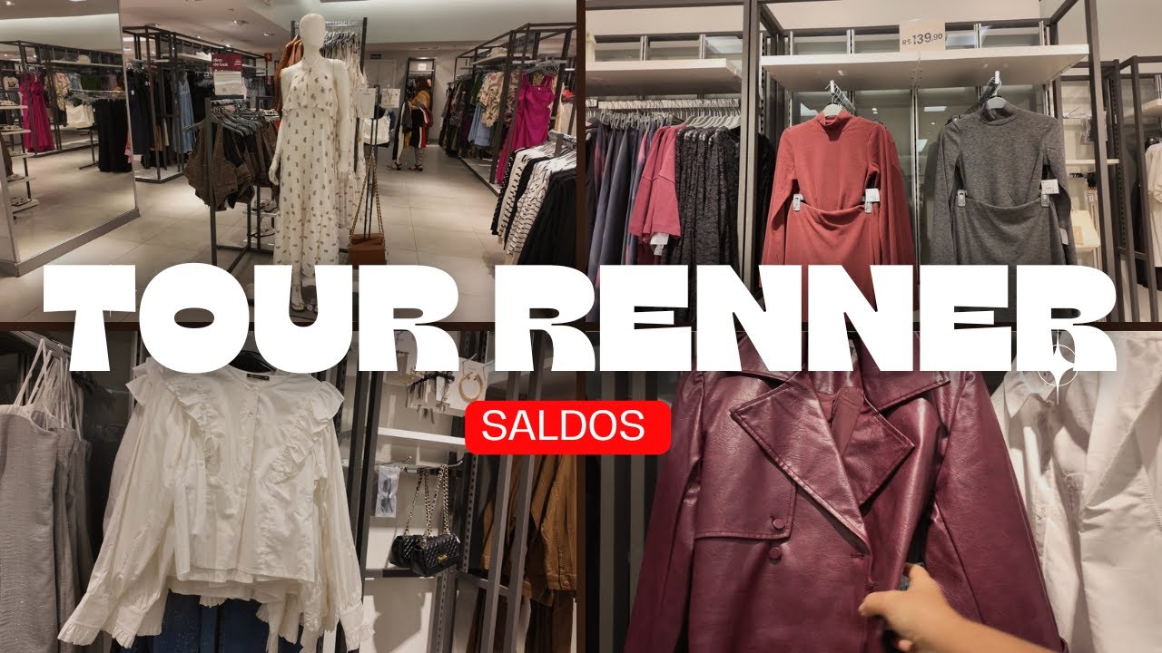 Tour RENNER     SALDOS RENNER com até 70%OFF