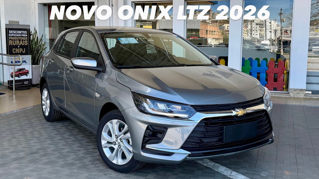 AVALIAÇÃO NOVO ONIX LTZ 2026 - VALE 122 MIL REAIS?! 