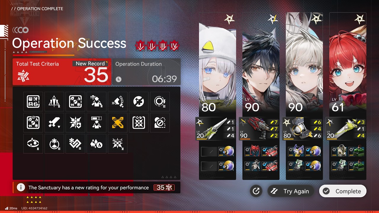 Risk 35 NO 6 Star Operator Easy Clear | CC#1 Re-Ignition | Arknights: Endfield 1.3