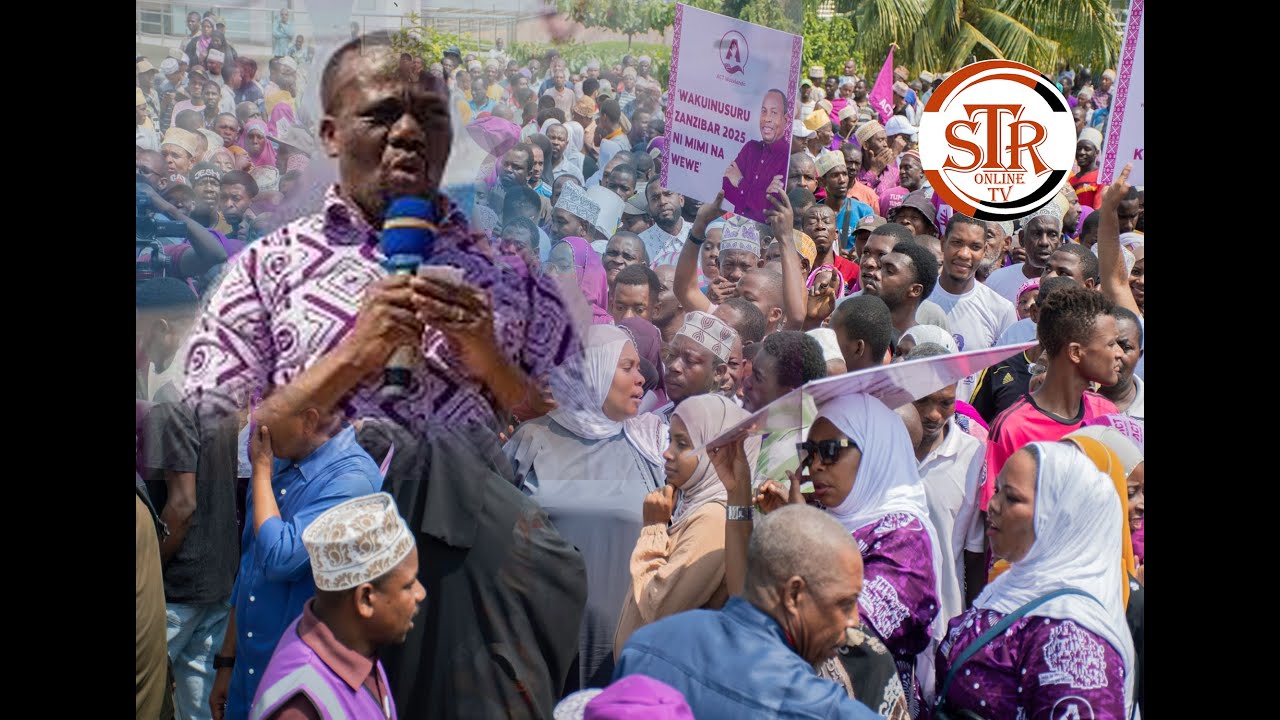 🔴#LIVE:ZITO KABWE ASHUSHA NONDO NZITO ZANZIBAR