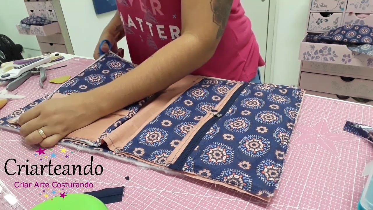 Pasta organizadora - Criarteando