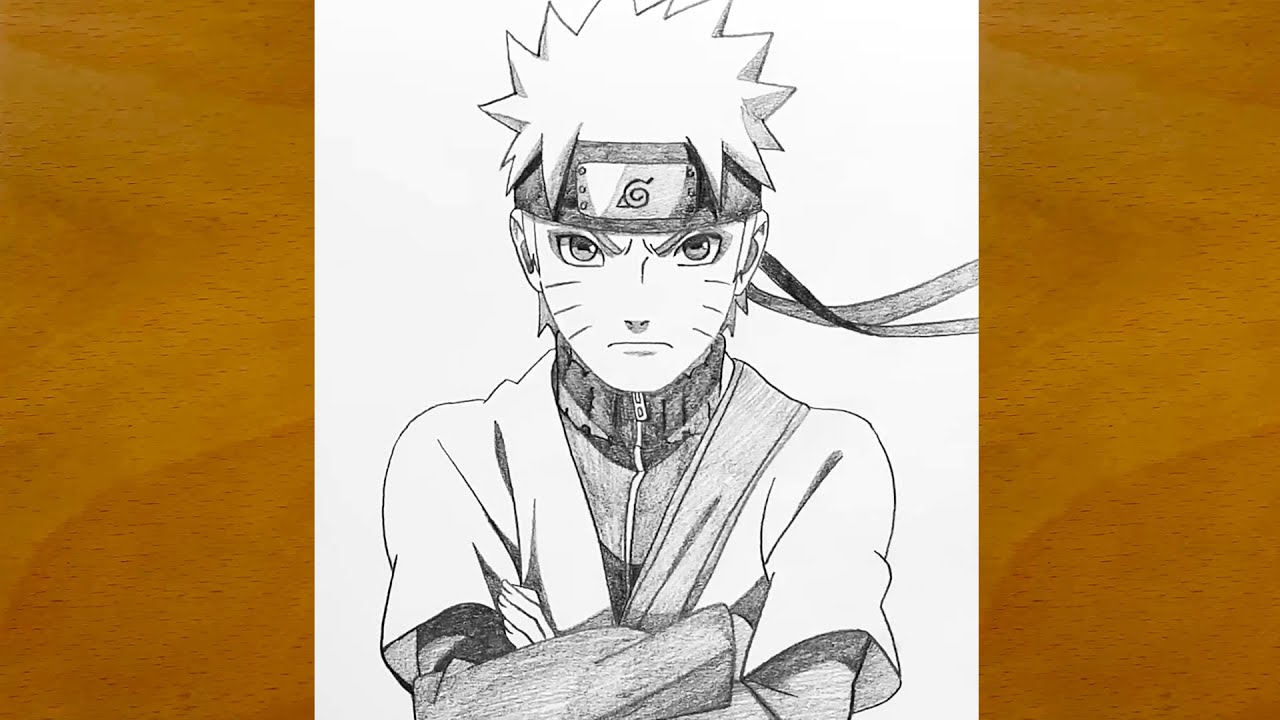 How to draw Naruto in Sage Mode || Step by step Naruto drawing || Easy anime art