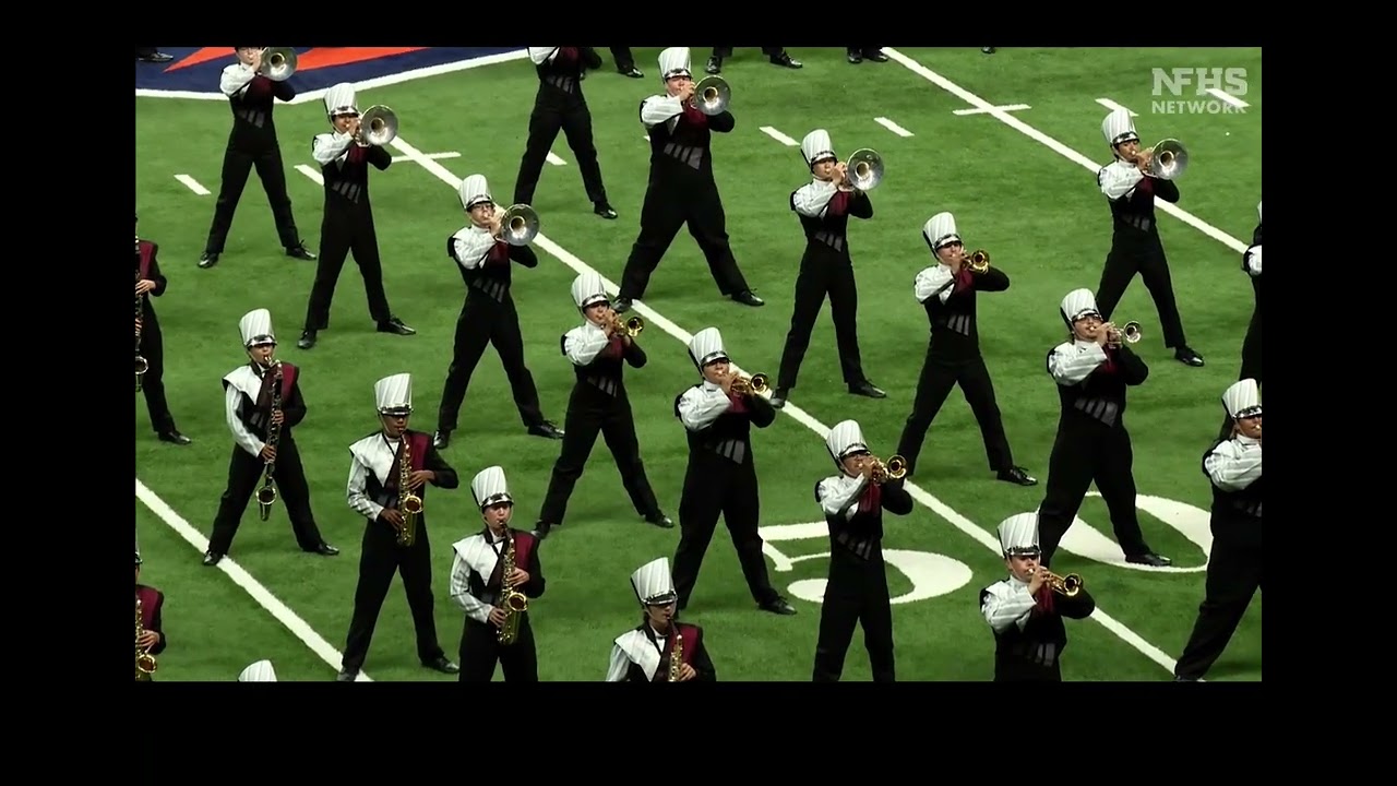 Floresville Mighty Tiger Band Texas state prelims-Multi Cam