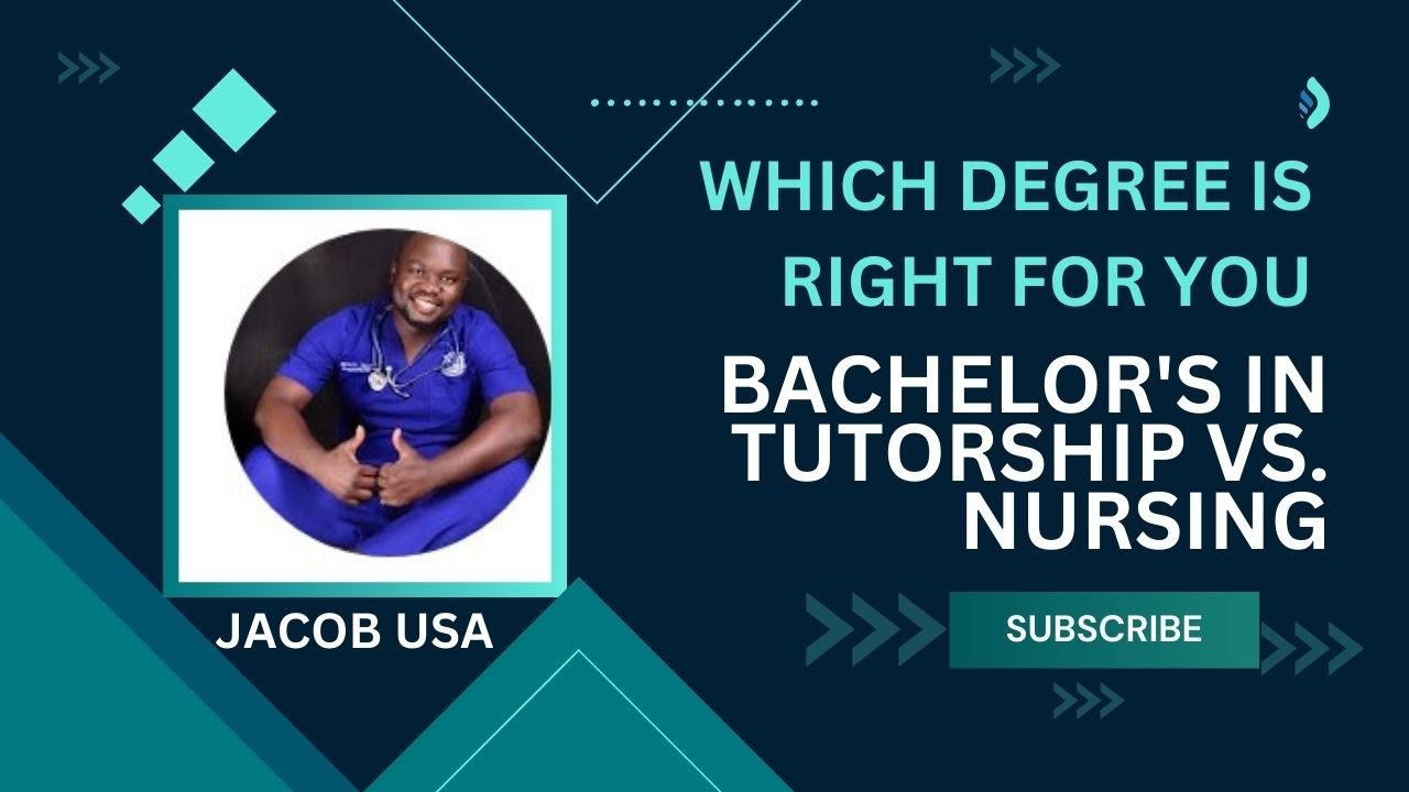 Bachelor's in Tutorship vs. Nursing: Which Degree is Right for You