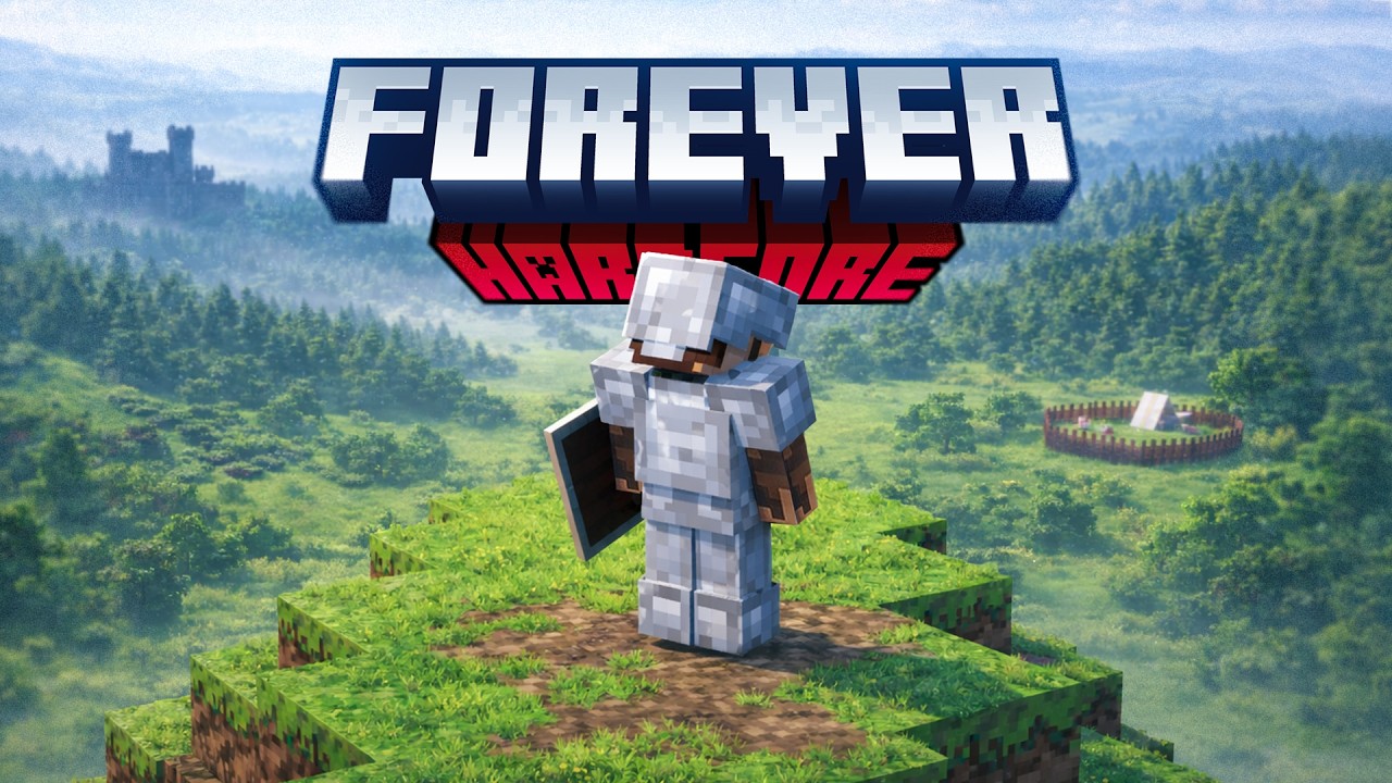 STARTING MY HARDCORE MINECRAFT FOREVER WORLD