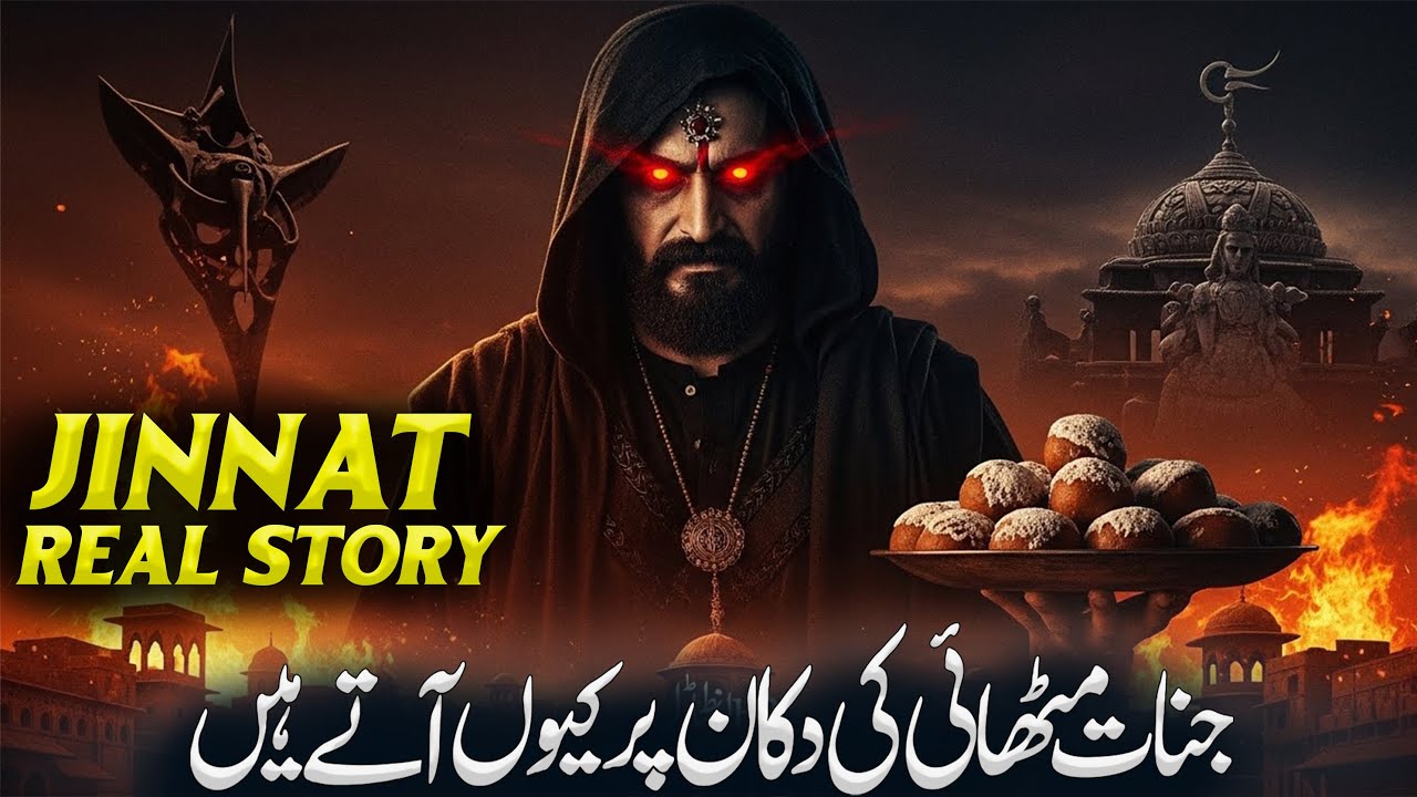 Why Do Jinn Visit Sweet Shops | Explained Jinnat Real Story | Jinat Aur Mithayi | Urdu/Hindi