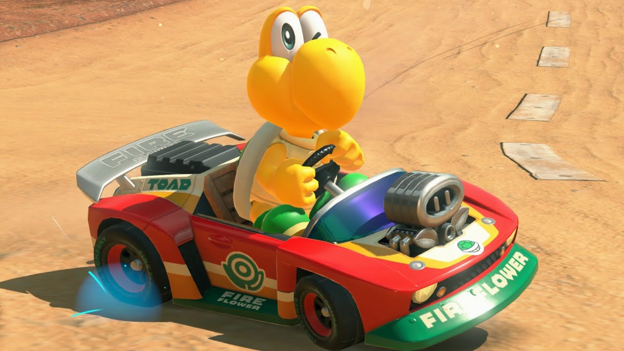 Mario Kart World - 150cc Flower Cup (Koopa Troopa Gameplay)