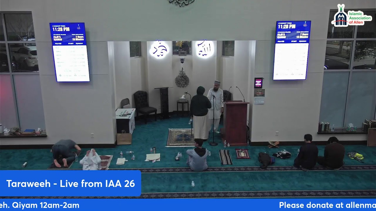 Taraweeh - Live from IAA 26