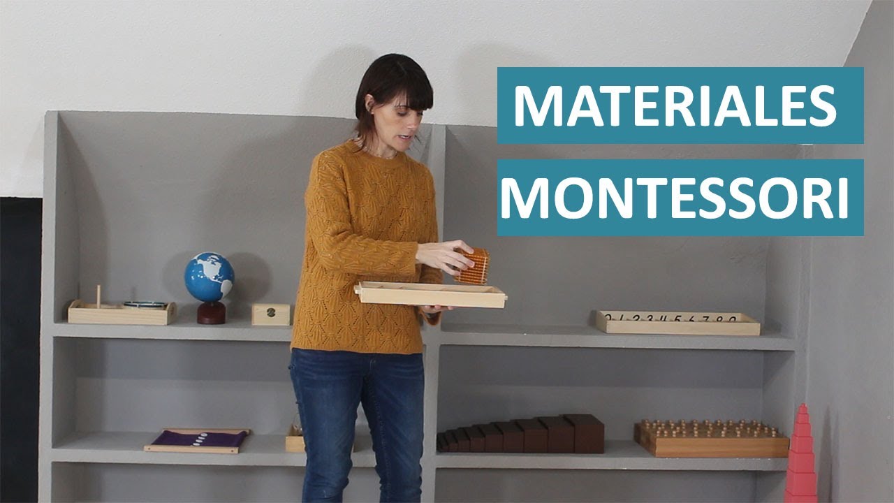 Materiales Montessori