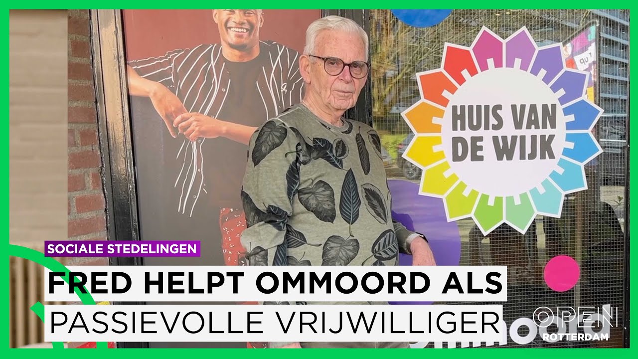 vrijwilliger Fred brengt Ommoord samen met kooklessen en koffie | SOCIALE STEDELINGEN | Afl. 3