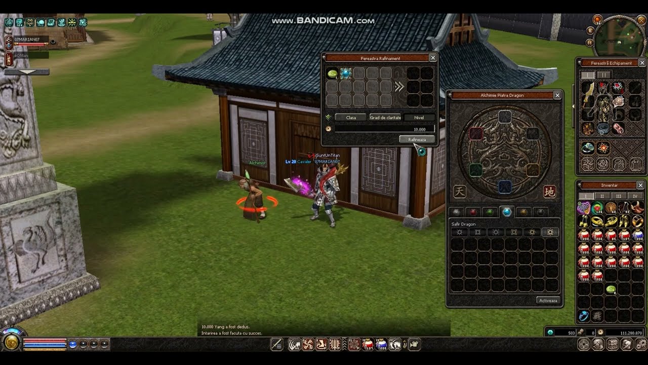 Metin2Ro 07MARIAN07 Tara Romaneasca--- Atunci cand jocul iti da semne sa fugi de samance:))