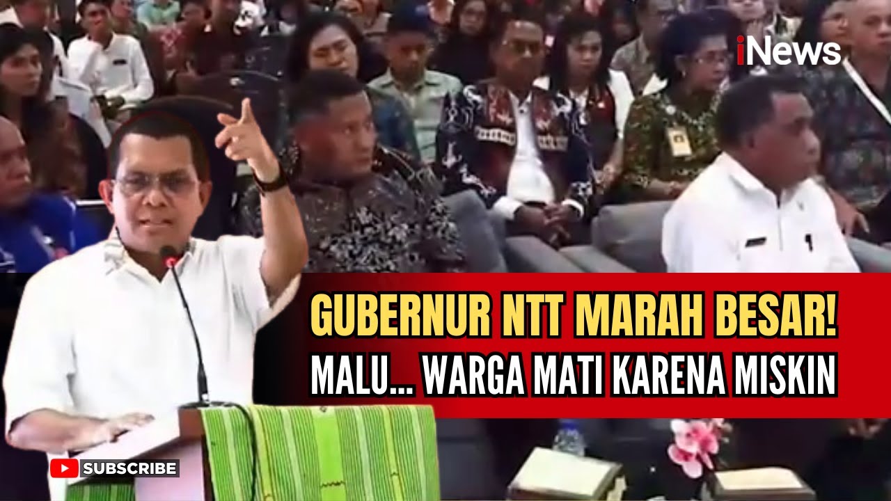 Murka Gubernur NTT Ke Sekda Ngada: “Kejiwaan Kita Kacau Balau Semua”