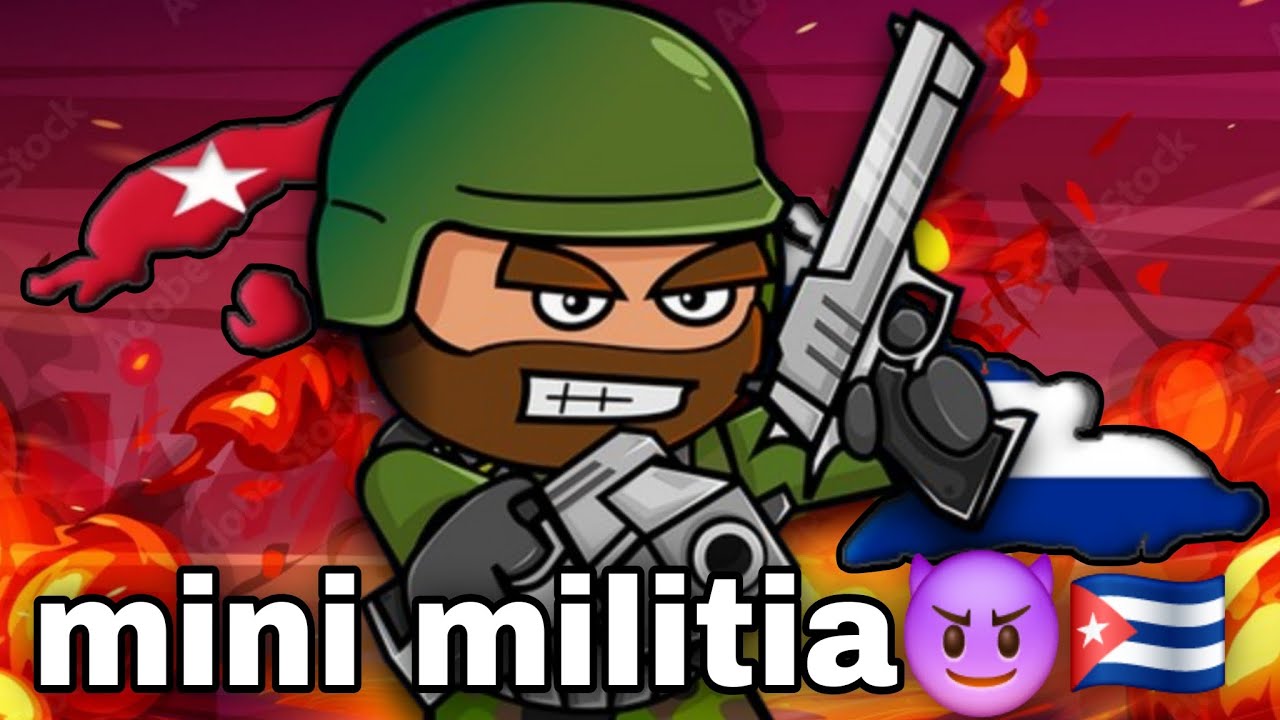 EI JUEGO que CAMBIÓ un PAÍS(Mini Militia 🇨🇺🔥)