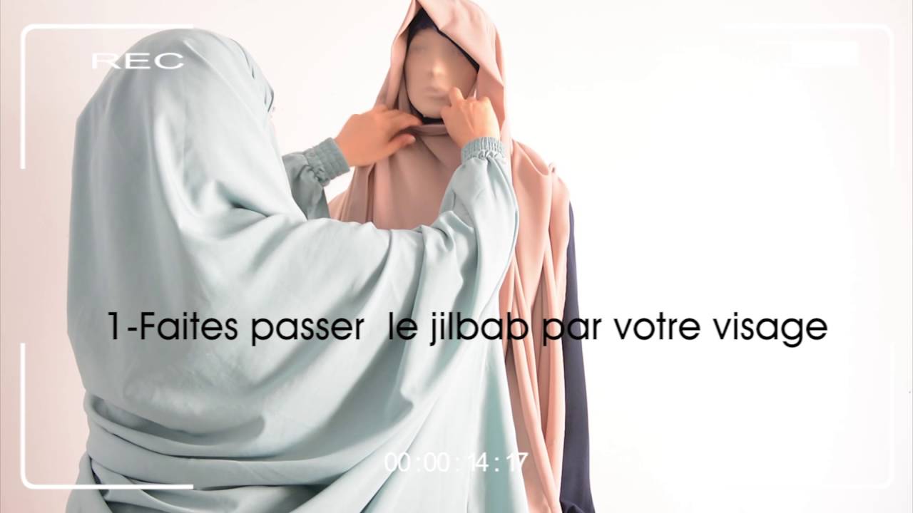 Tutoriel Jilbab - كيف ألبس الجلباب - How to put a Jilbab