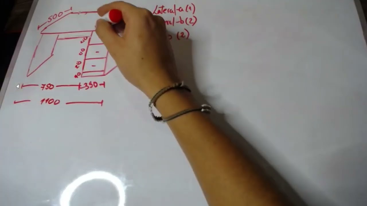CLASE GRATIS DE MELAMINA - Despiece de escritorio