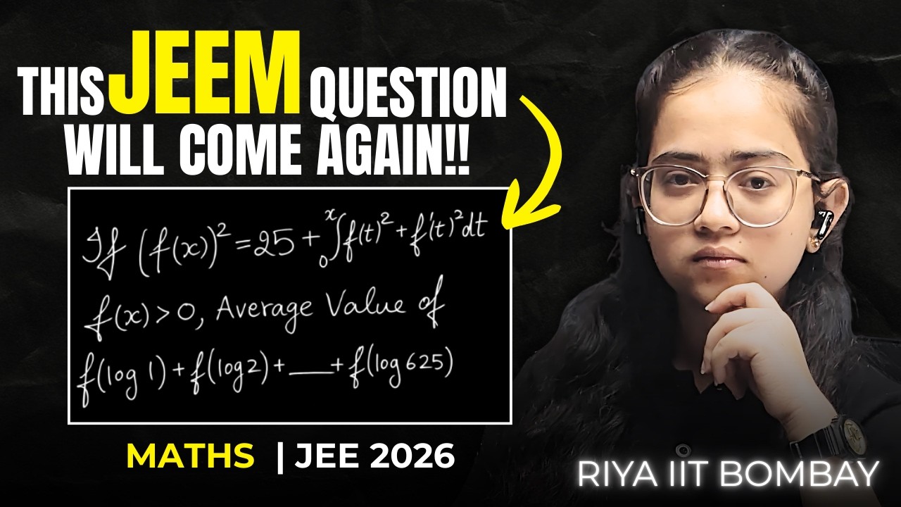 Most Expected JEE 2026 Math Question