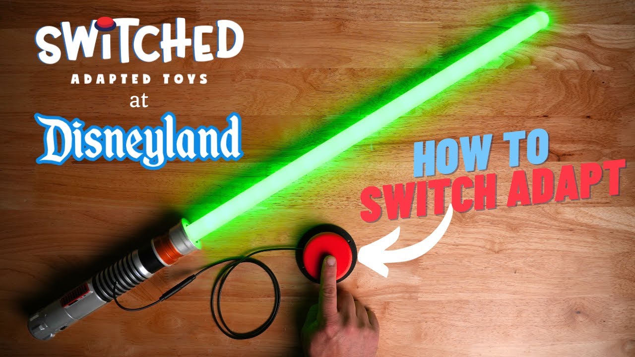 How to Switch Adapt a Lightsaber | Accessible Star Wars Toy Tutorial
