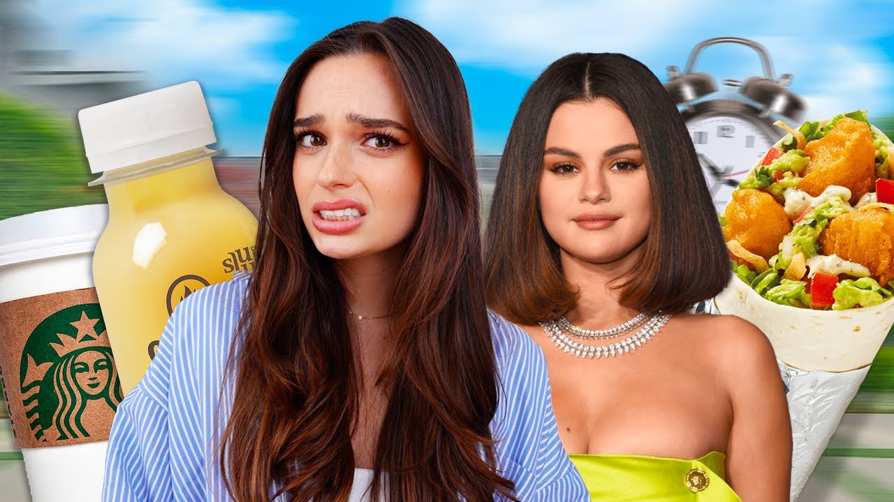 JE SUIS LA MORNING ROUTINE DE SELENA GOMEZ (j'ai pas l'habitude) | Andie Ella