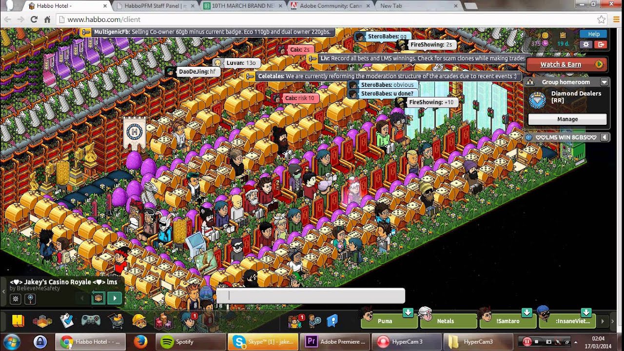 Footage of BelieveMeSafety Casino 1 month before casino ban