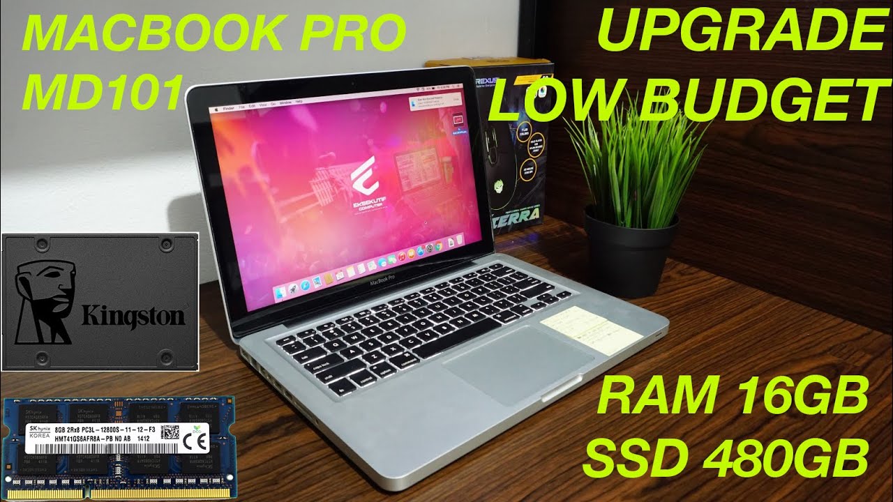 PENGALAMAN UPGRADE RAM & SSD MACBOOK PRO MD101 MID 2012 LOW BUDGET