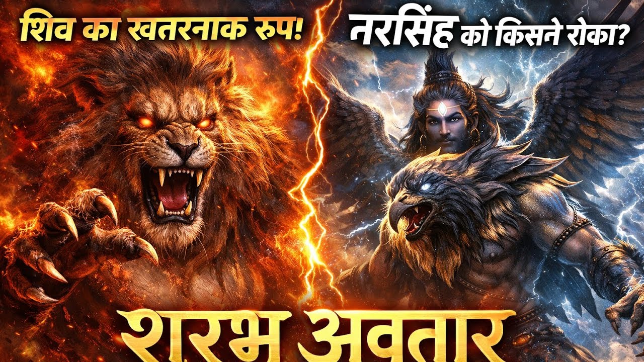 “जब नरसिंह नहीं रुके… तब शिव बने शरभ अवतार | महादेव बनाम नरसिंह” Short Movie 