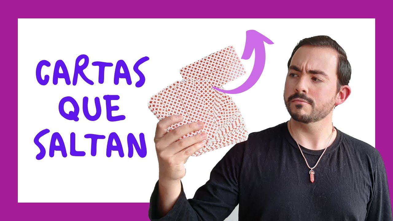 CARTAS QUE CAEN O SALTAN DEL MAZO DE TAROT AL BARAJAR