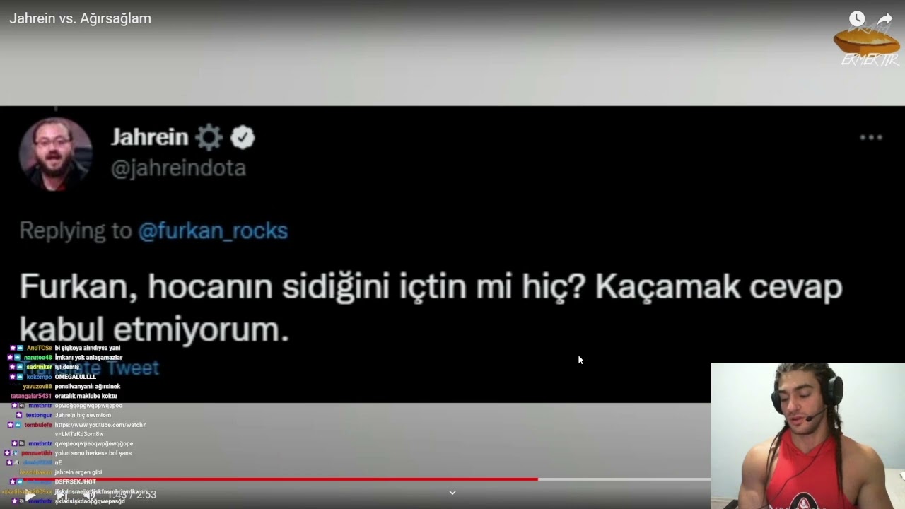 testo taylan AĞIRSAĞLAM ve Jahrein kavgasına bakıyor