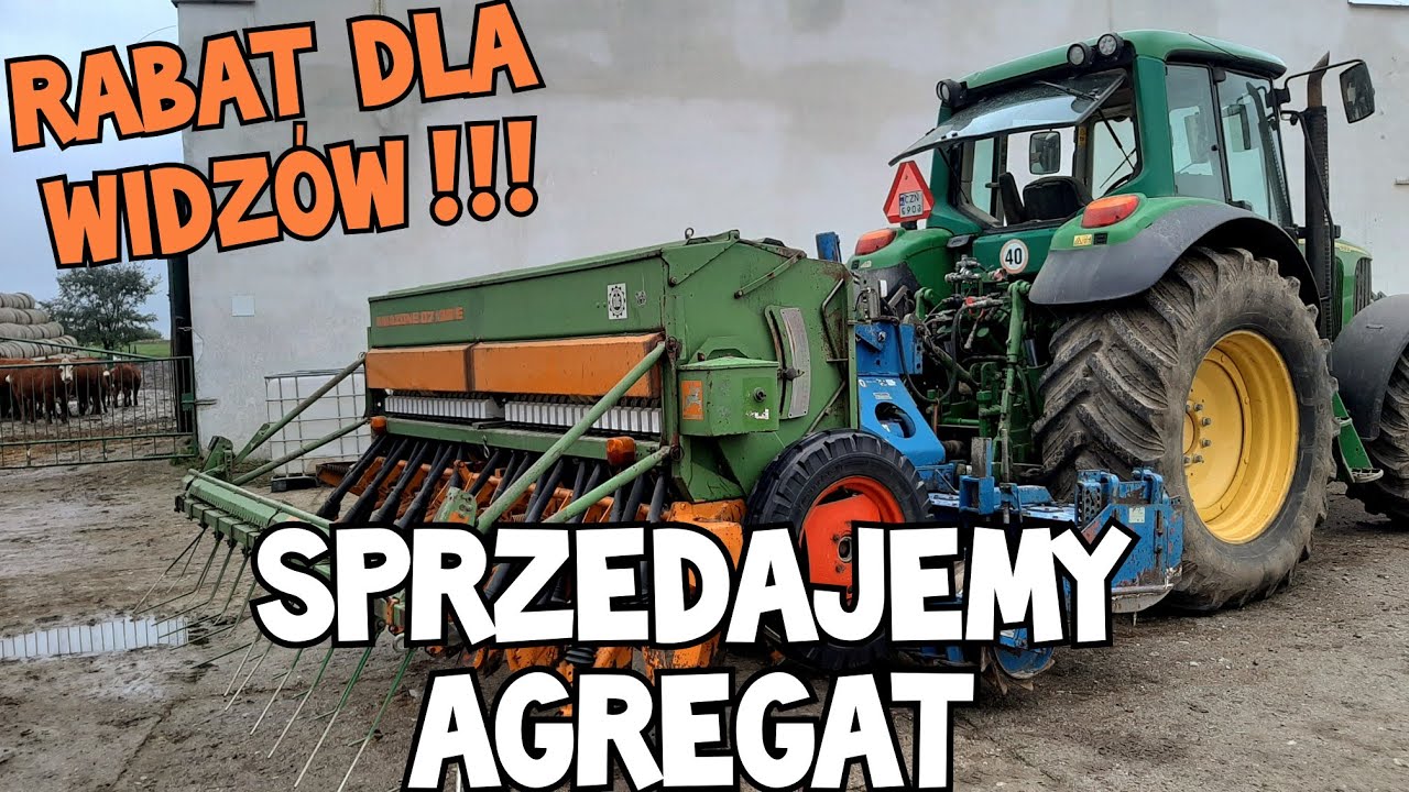 Sprzedajemy agregat uprawowosiewny - AMAZONE D7/30E & Rabewerk  MKE300- rabat dla widzów ;)