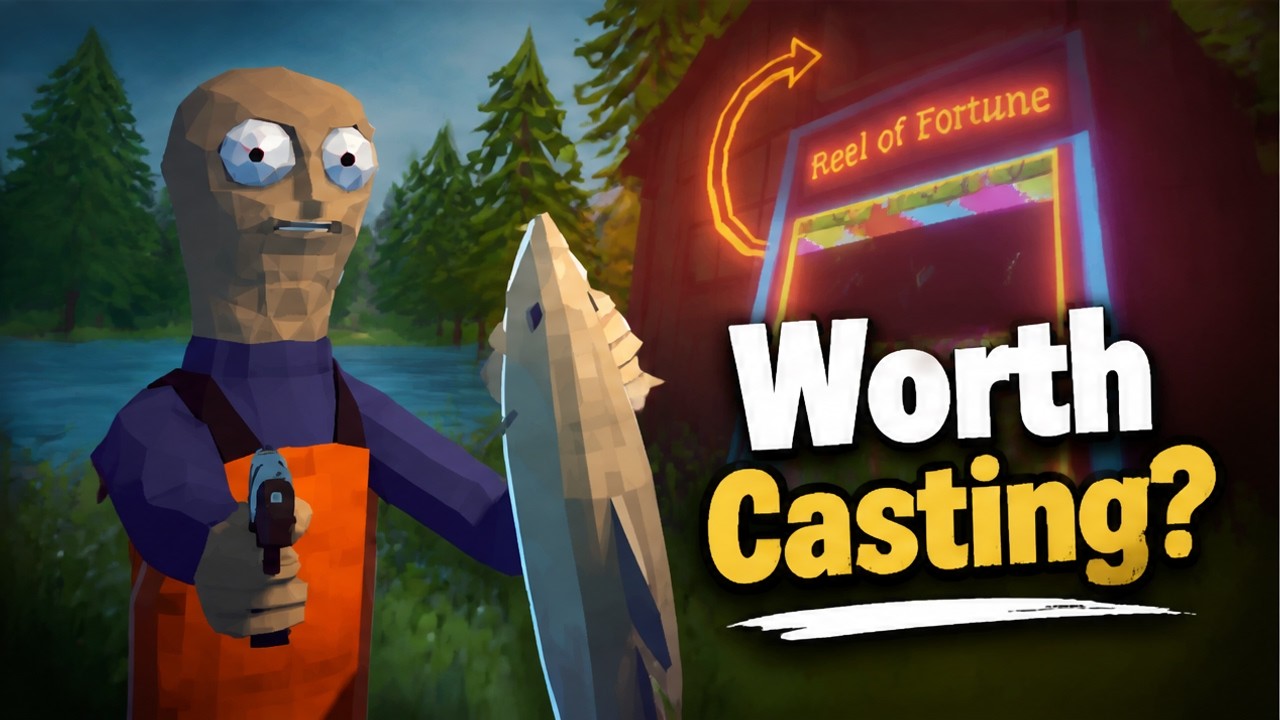 How to Fish &mdash; самая странная игра про рыбалку на Steam Deck!