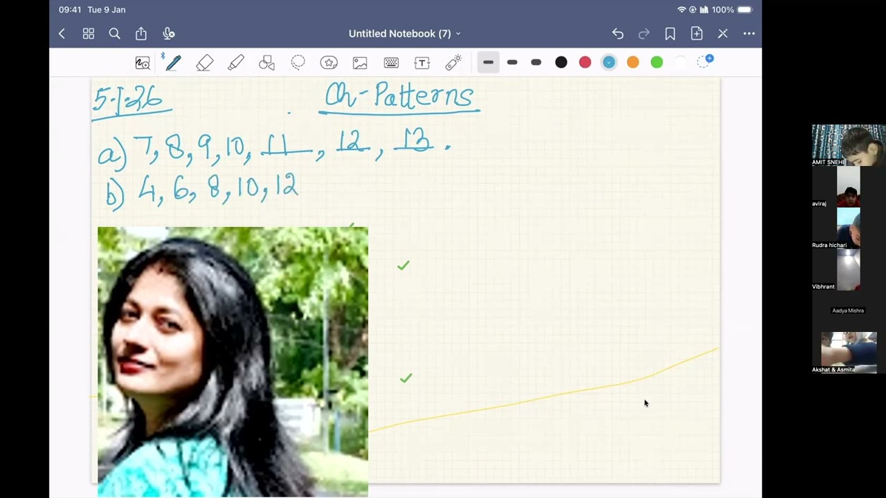 Mathematics - 1A - SR International Bareilly Online Class (5th Jan 2026)