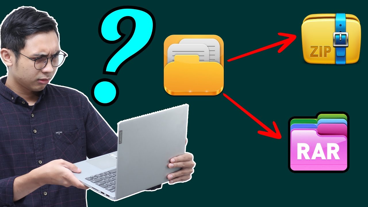 Cara Mudah Mengubah File dan Folder Menjadi ZIP Atau RAR