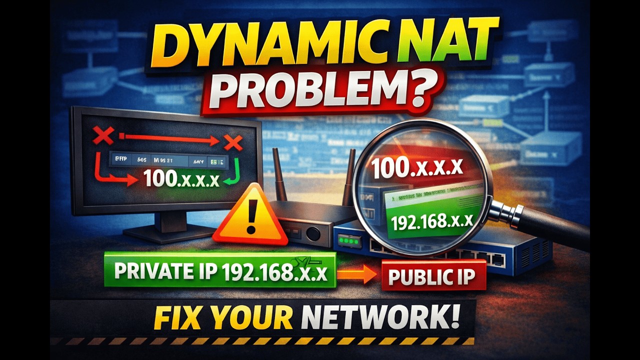 Dynamic NAT Not Working? Fix It in 30 Minutes - Cisco Packet Tracer
