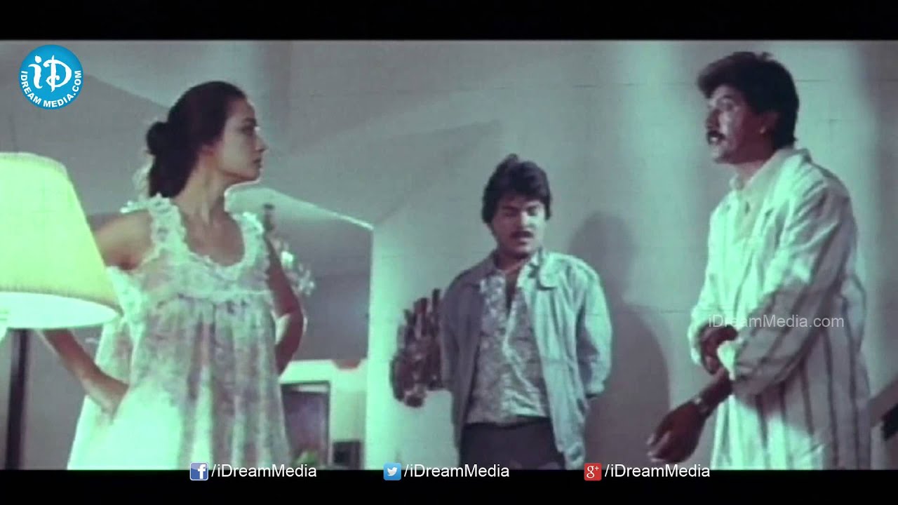 Prema Yuddham Movie - Amala, Devaraj Emotional Scene