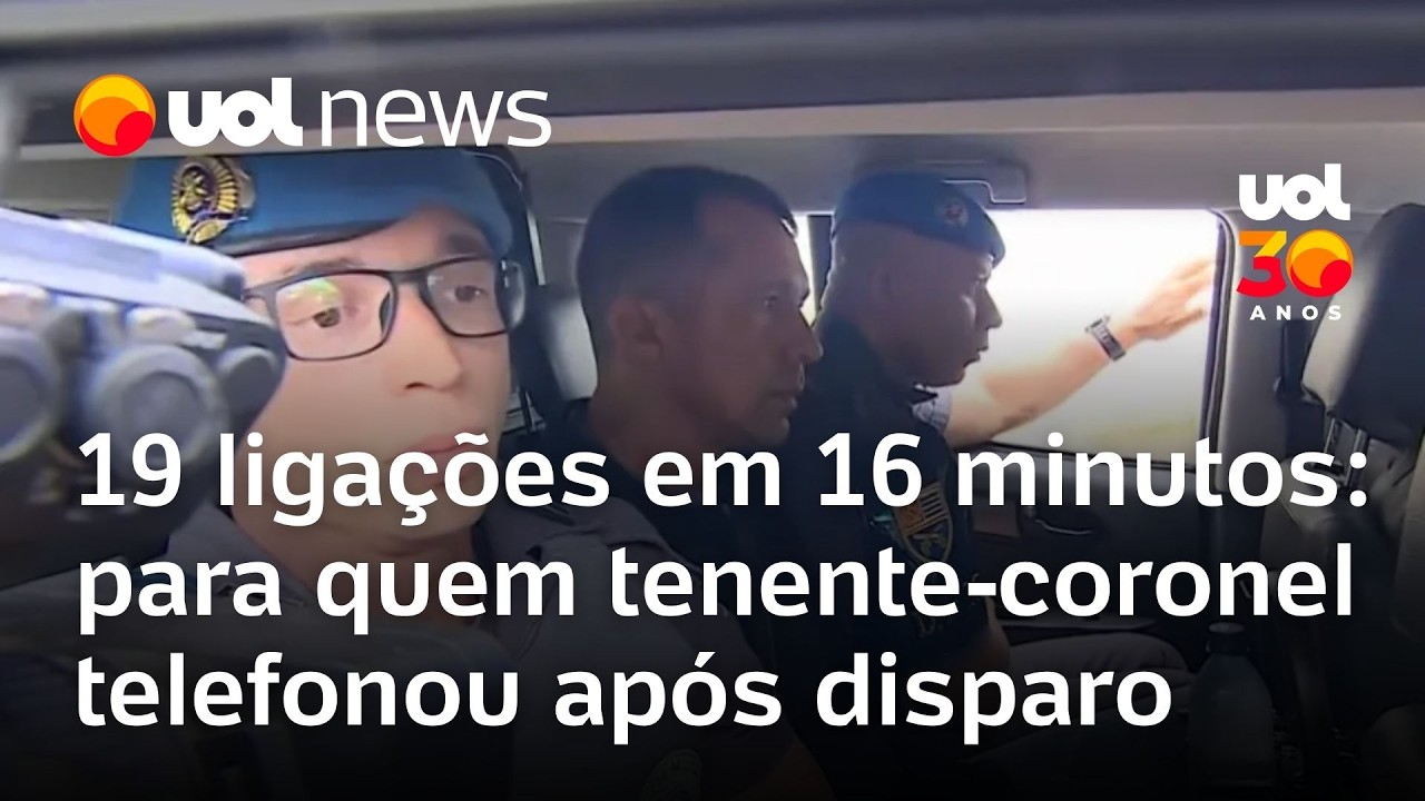 Caso Gisele: 19 ligações em 16 minutos: para quem tenente-coronel telefonou após disparo