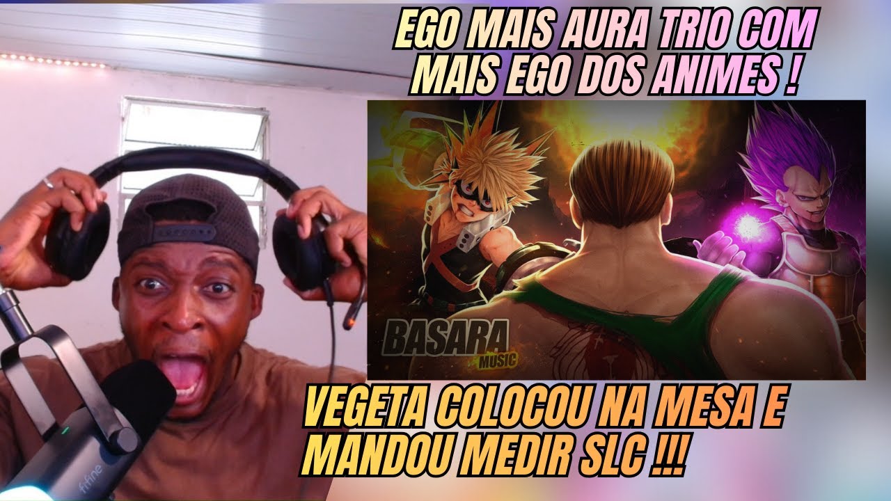 MANDOU MEDIR | Basara - DISStaque (Bakugou, Escanor e Vegeta) ft. TK RAPS e Duelista REACT