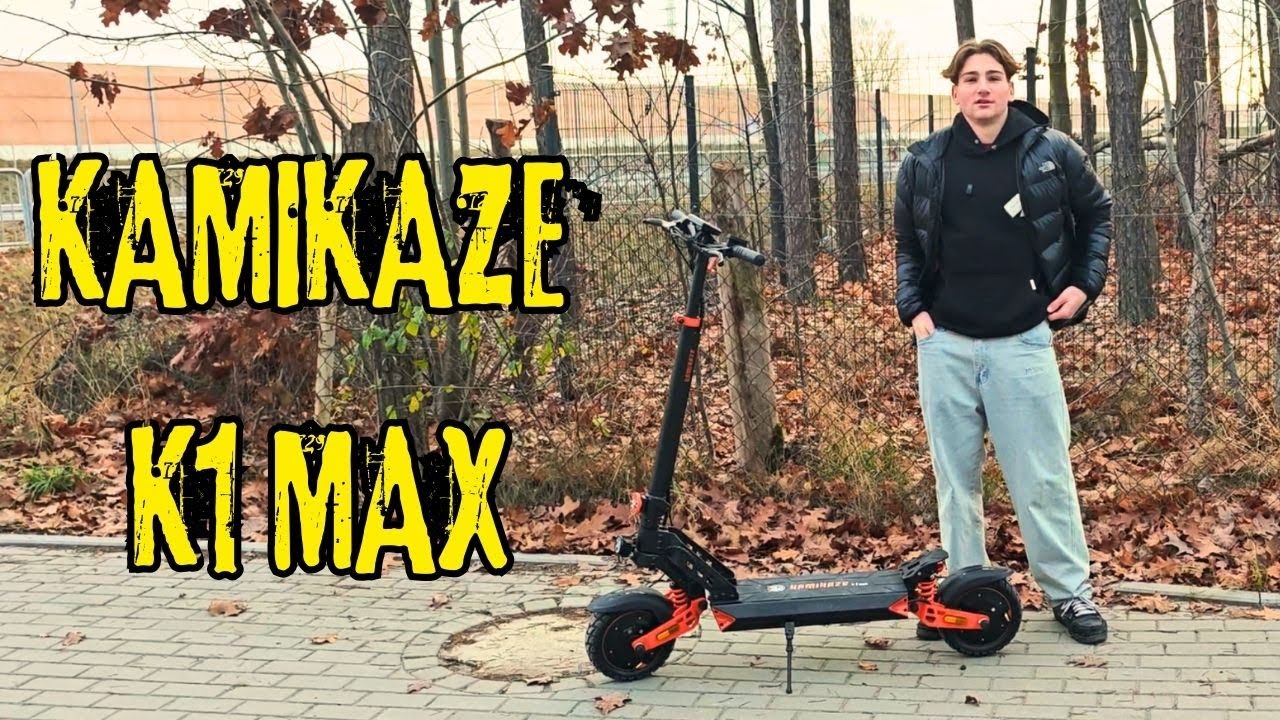 Hulajnoga Kamikaze K1 Max - rozpakowanie i pierwsza jazda