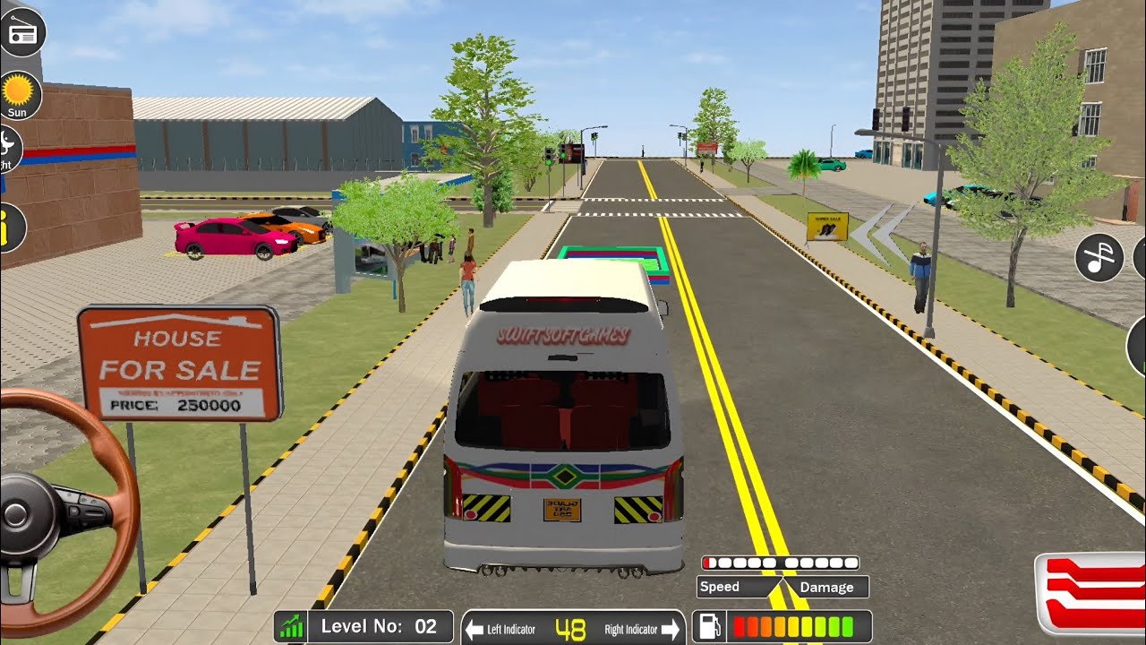Van Driving Dubai Android Gameplay #1 