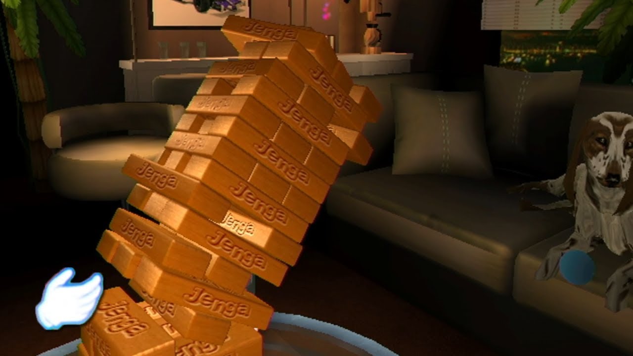 Jenga but It's a terrible Wii game