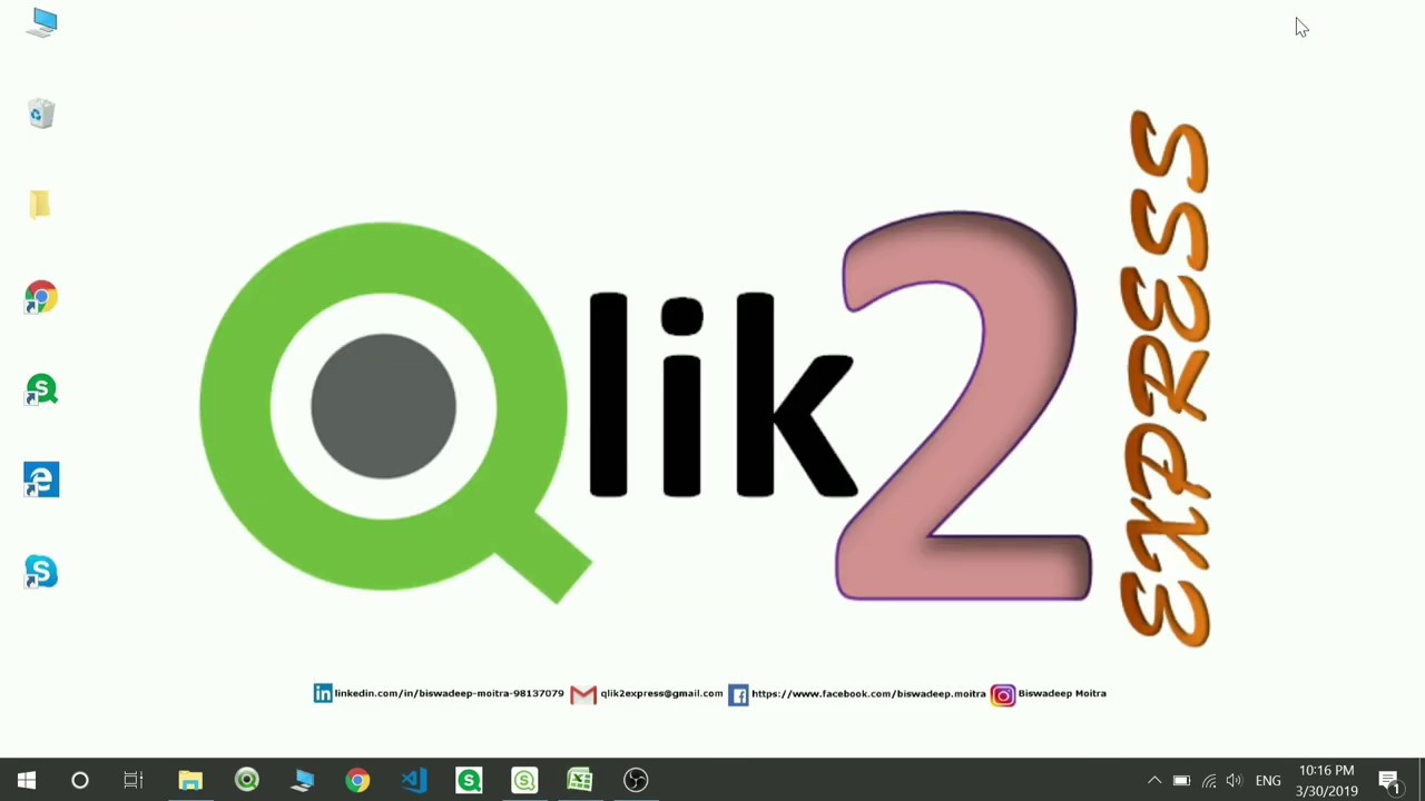 14. b) Binary Load In Qlik Sense