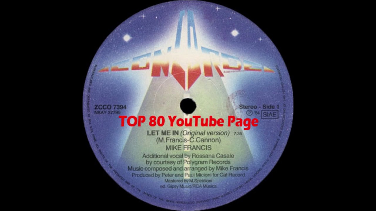 Mike Francis - Let Me In (Extended Original Version)