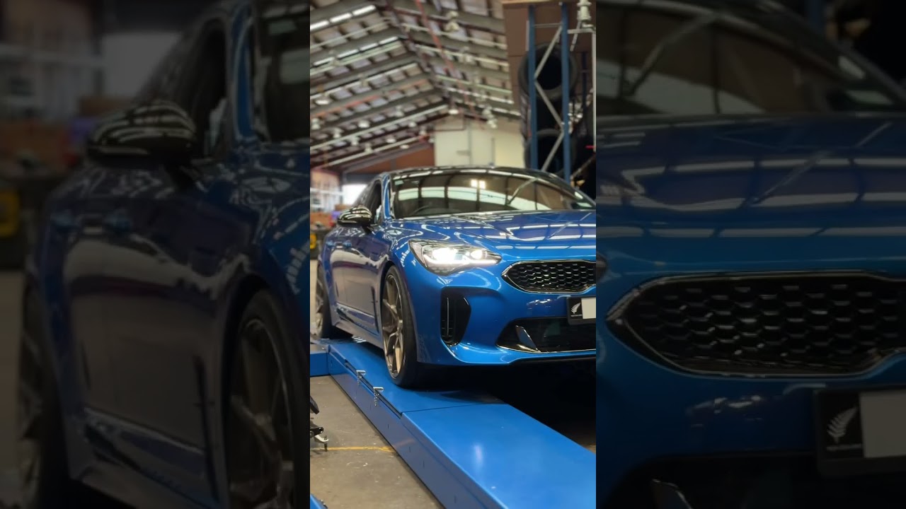 Slick looking Kia Stinger #kia #stinger #wheels #tyres