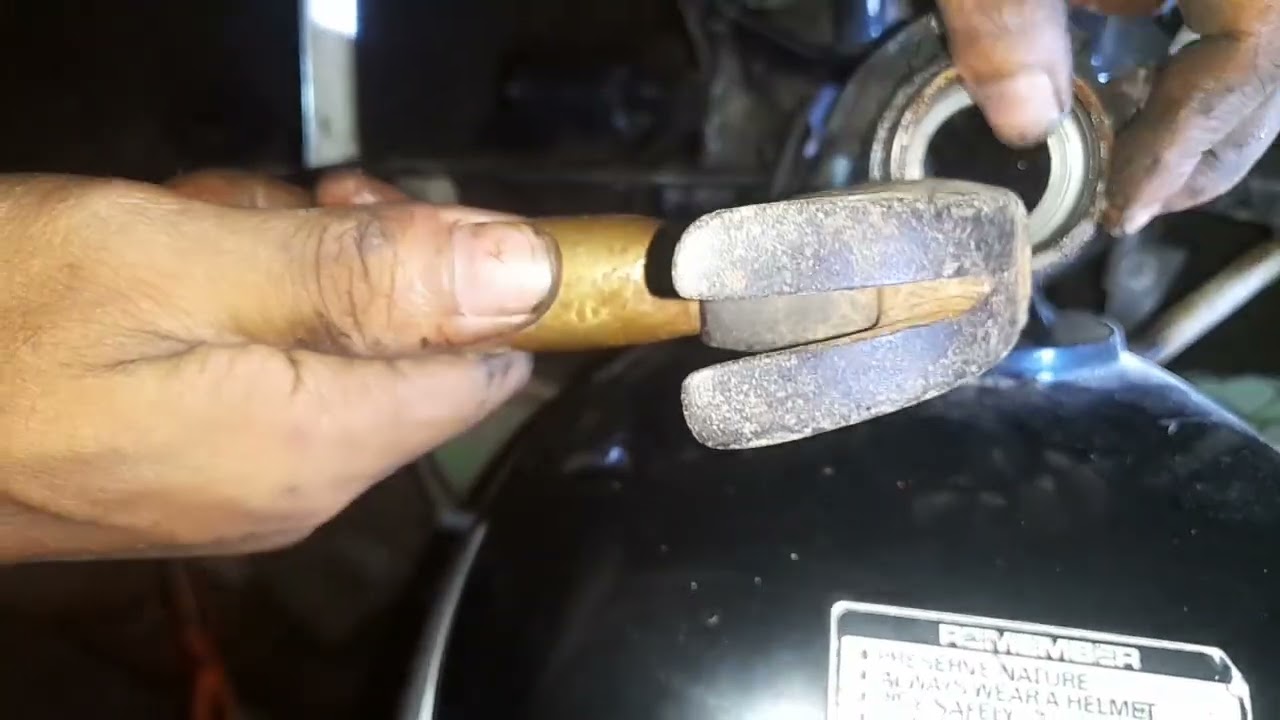 Replace ball race bearing, Tmx Supremo 150