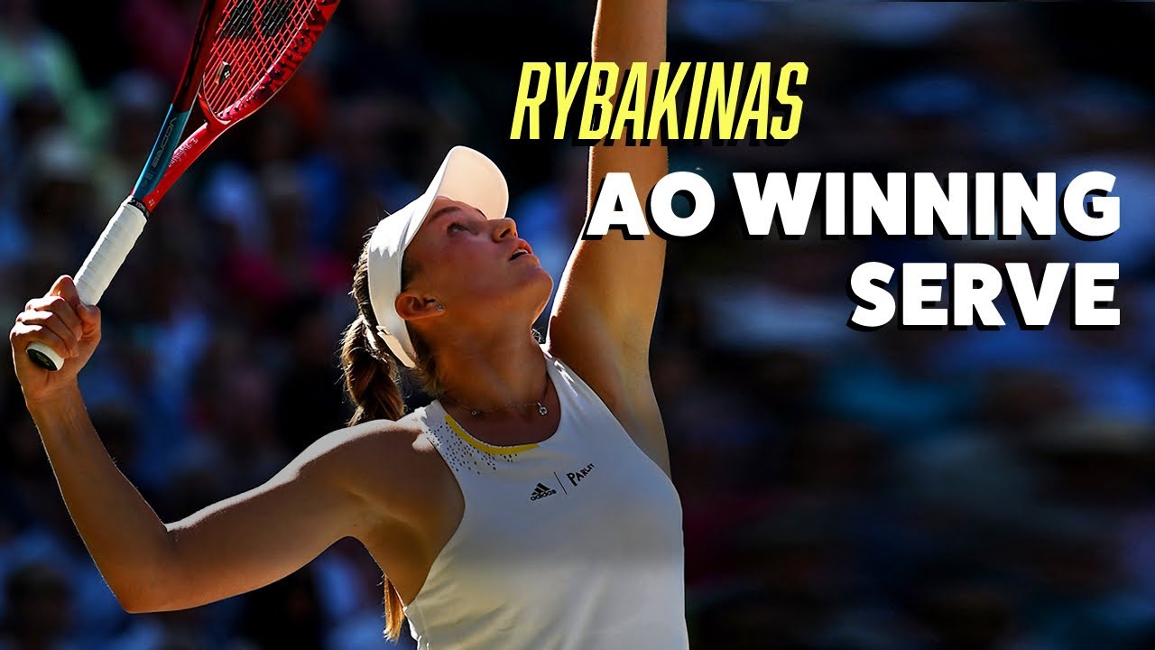 Elena Rybakina’s AO Winning Serve Explained | Power, Timing & Technique