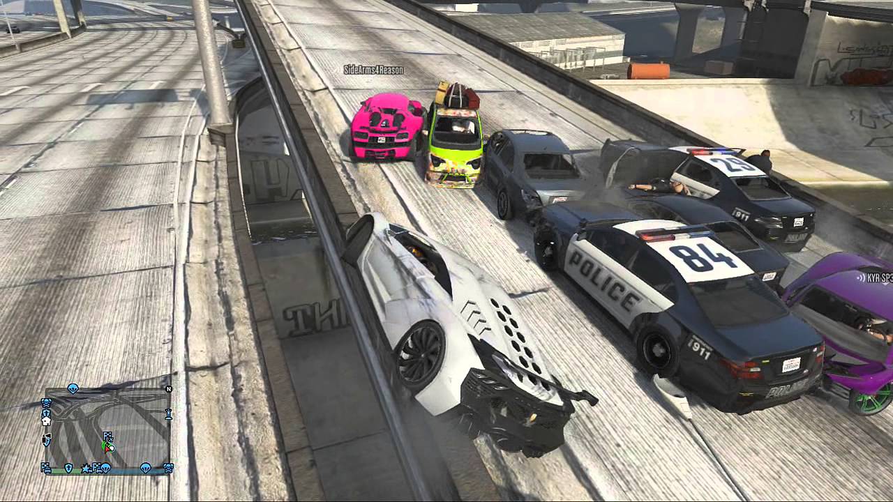 GTA 5 Online - Funny Moments (Follow The Smart Car and More!)