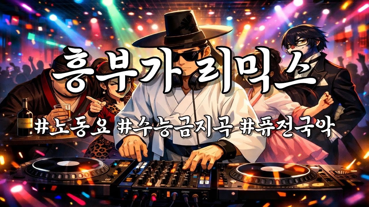 [흥부가 Remix] 판소리 재해석! 나도 모르게 어깨가 들썩이는 퓨전국악 플레이리스트🎵