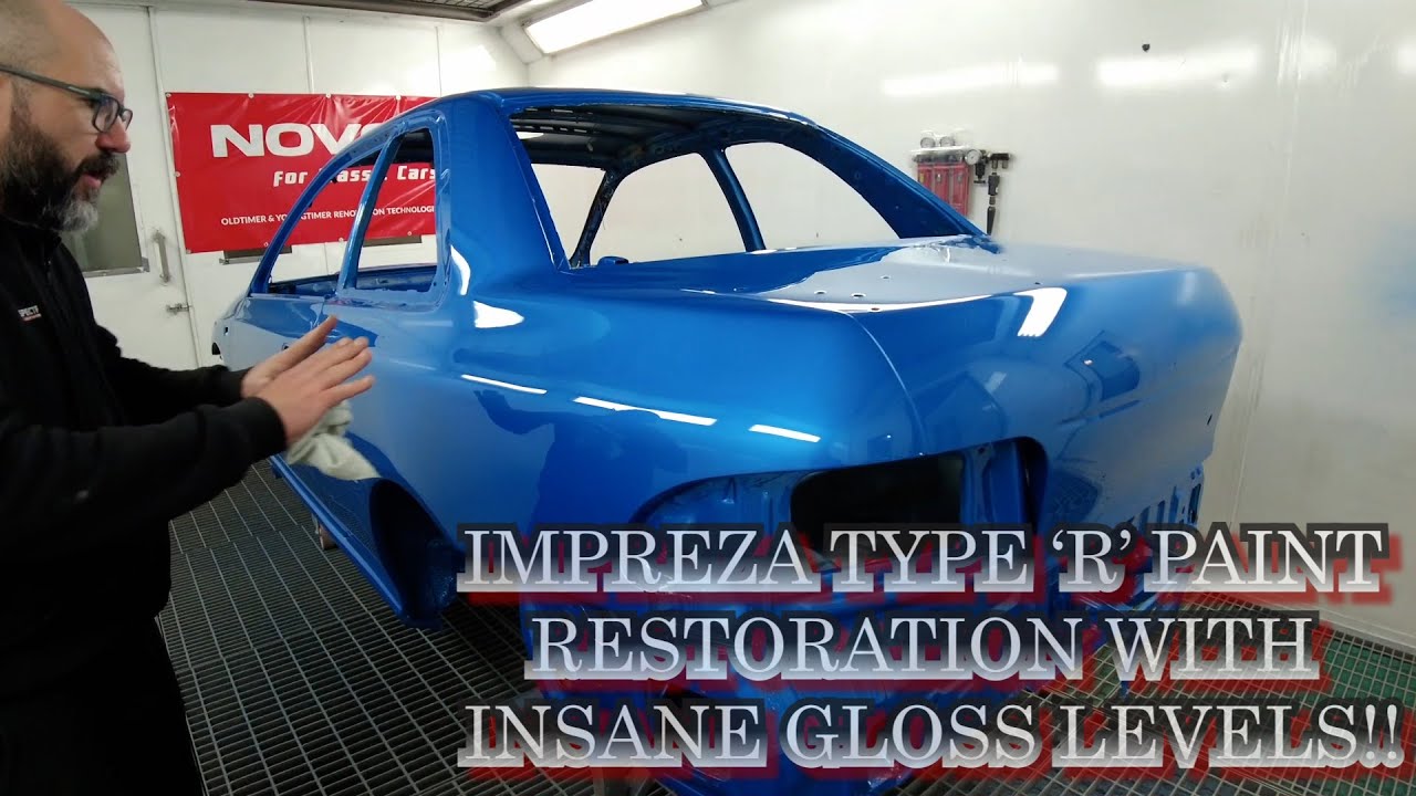SUBARU IMPREZA TYPE 'R' PAINT RESTORATION WITH NOVOL