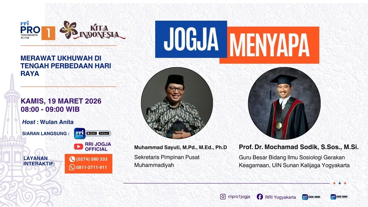 Live Streaming Jogja Menyapa 